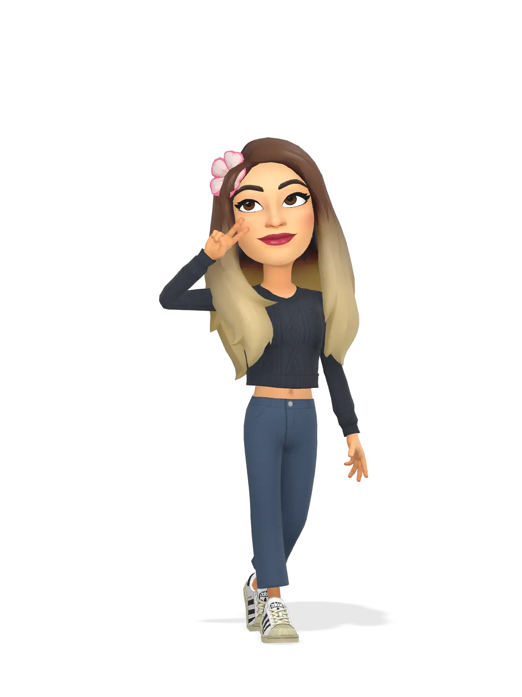 3D Bitmoji for aziiza.11 avatar