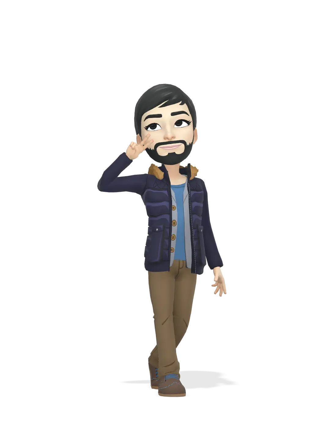 3D Bitmoji for hauae84 avatar