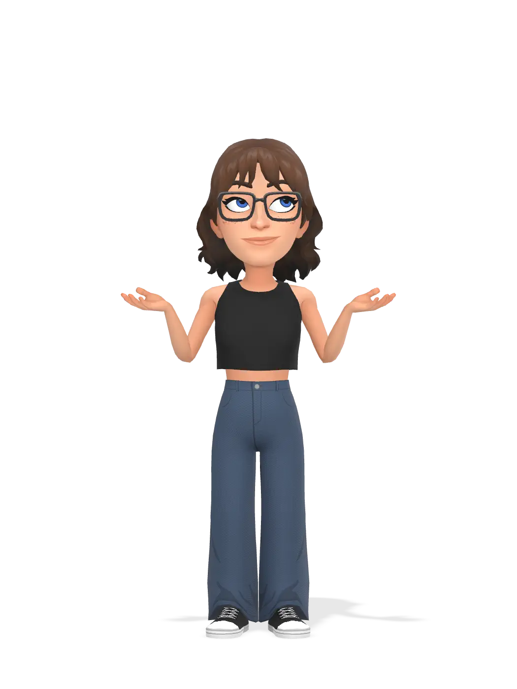 3D Bitmoji for loanee.sanchez avatar