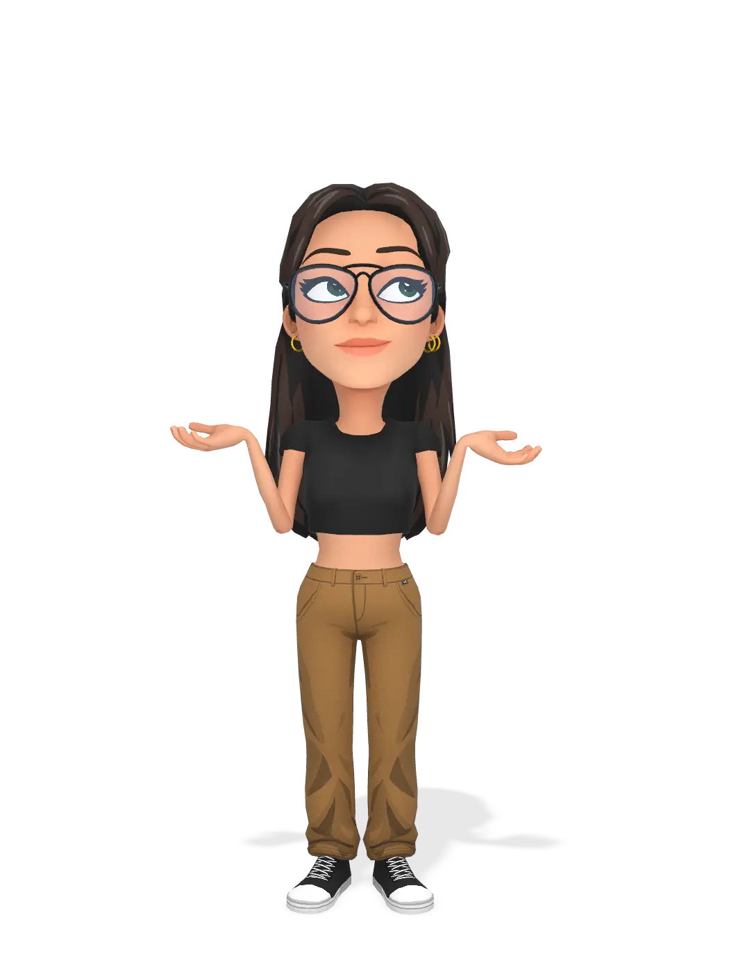 3D Bitmoji for mariaa.crst avatar