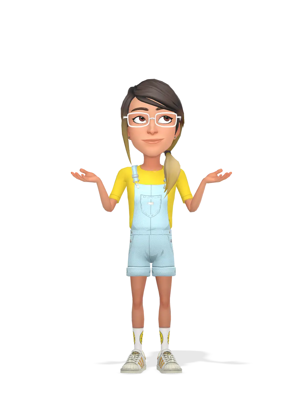 3D Bitmoji for shreya-yeya avatar