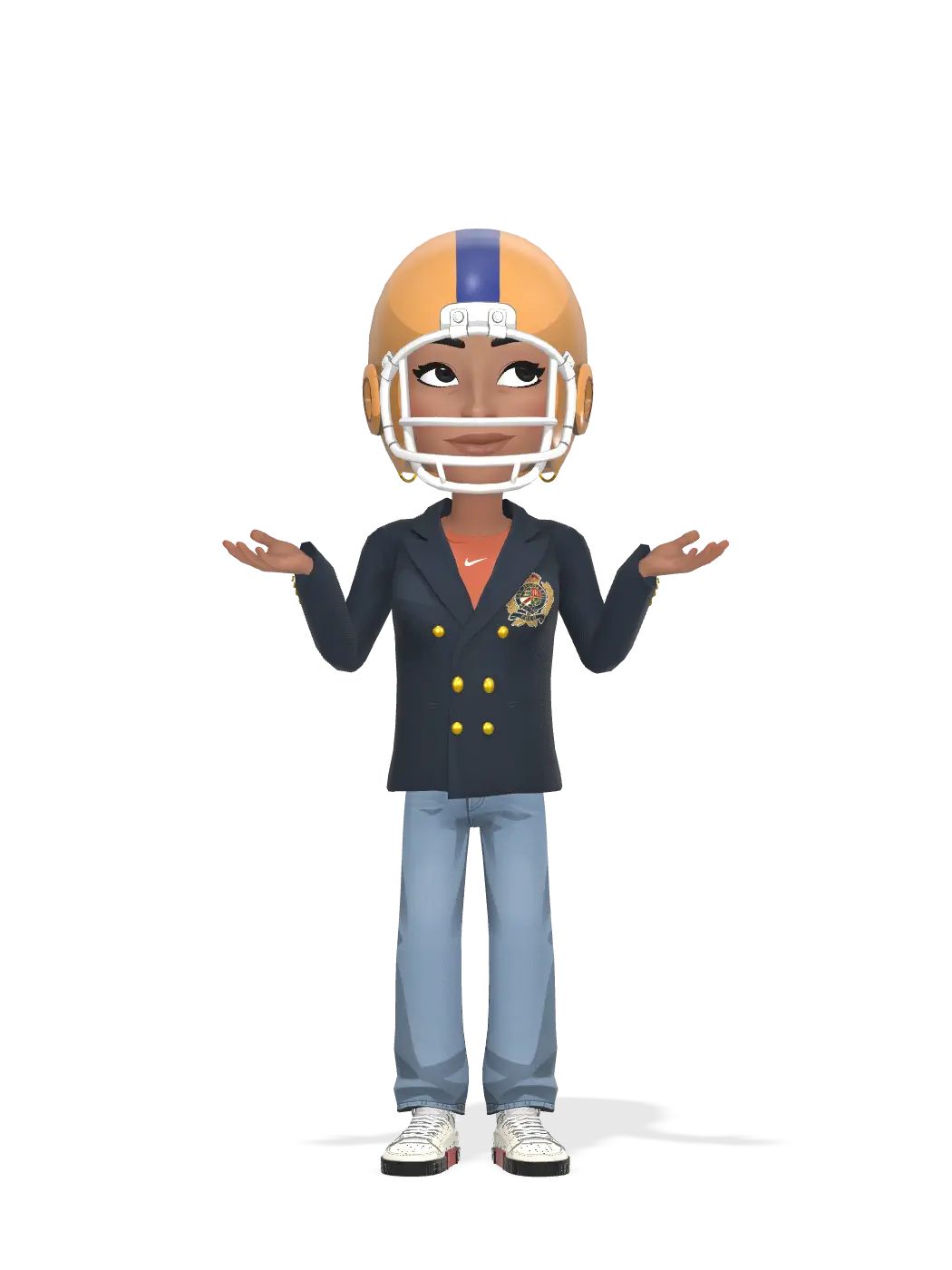 3D Bitmoji for amhendi20 avatar