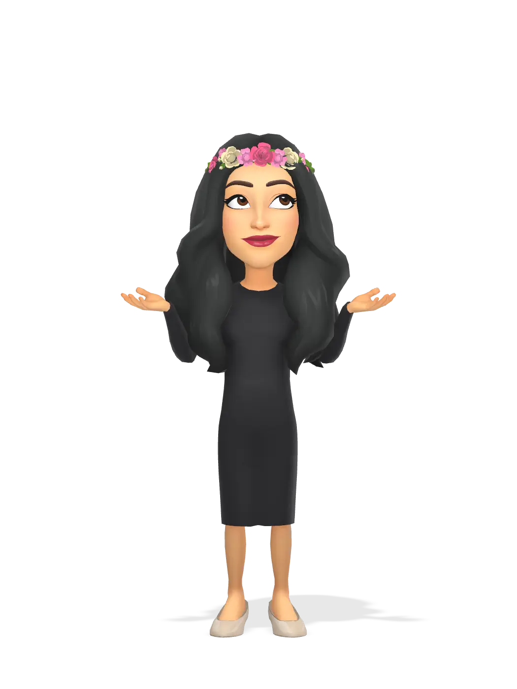 3D Bitmoji for nony.5079 avatar