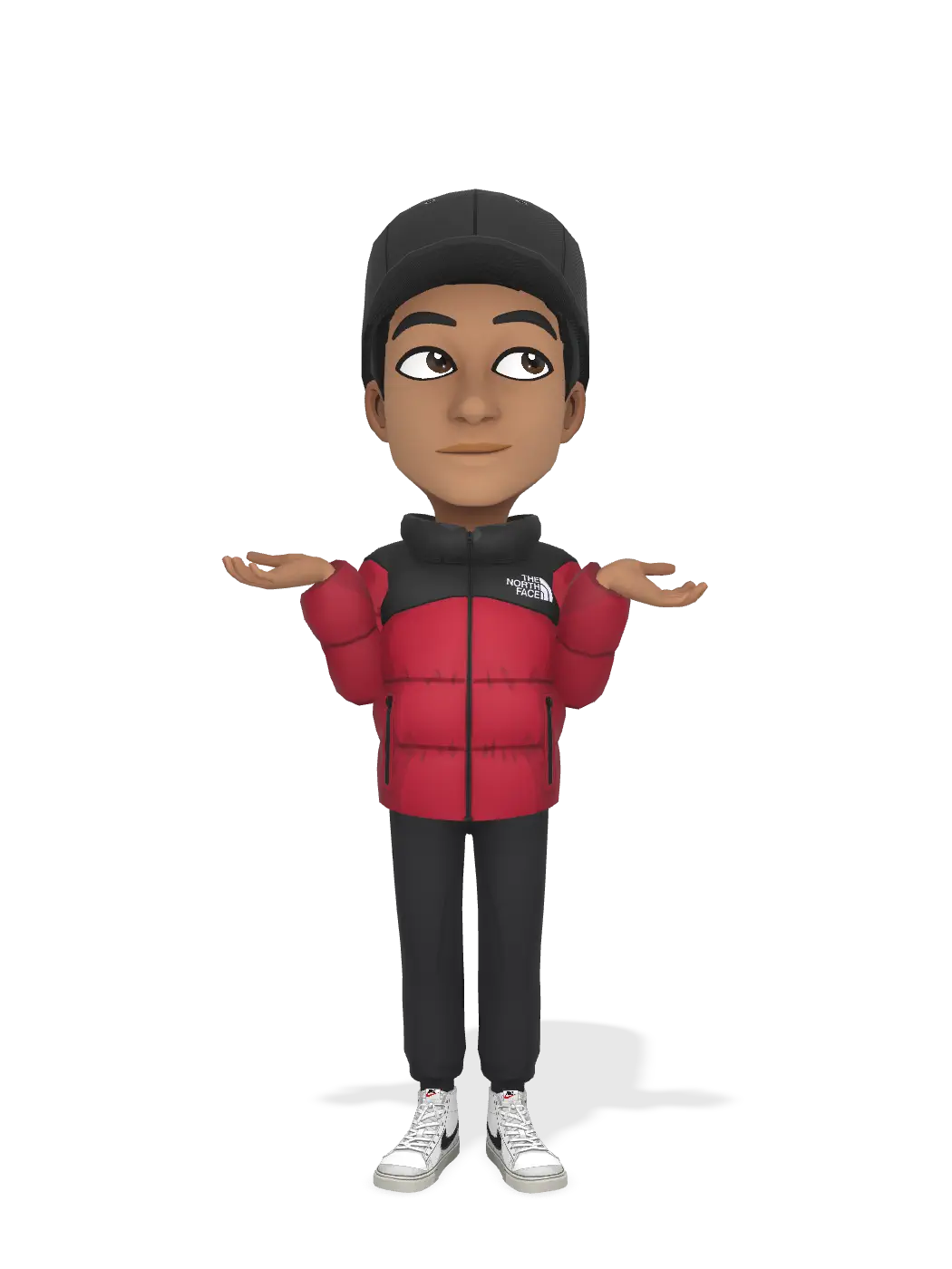3D Bitmoji for nicolasnmrm avatar