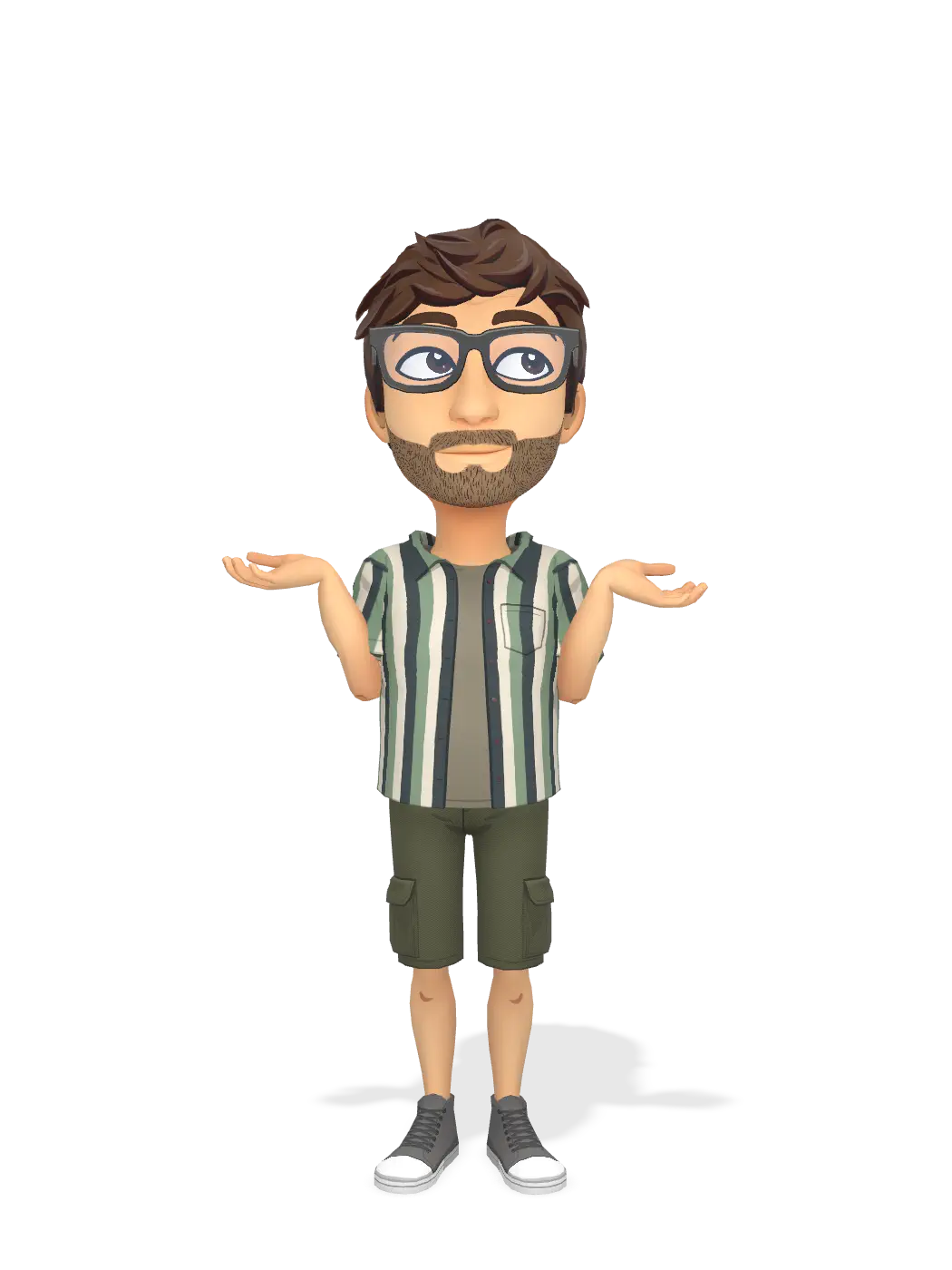 3D Bitmoji for mabu0908 avatar