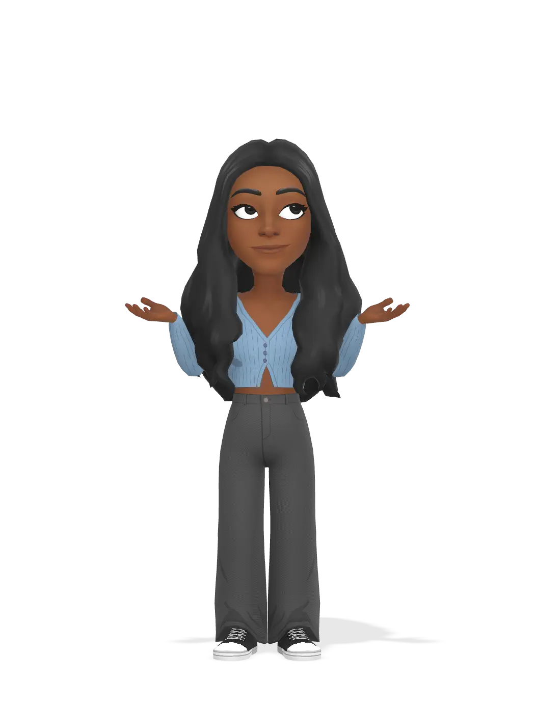 3D Bitmoji for malki102005 avatar