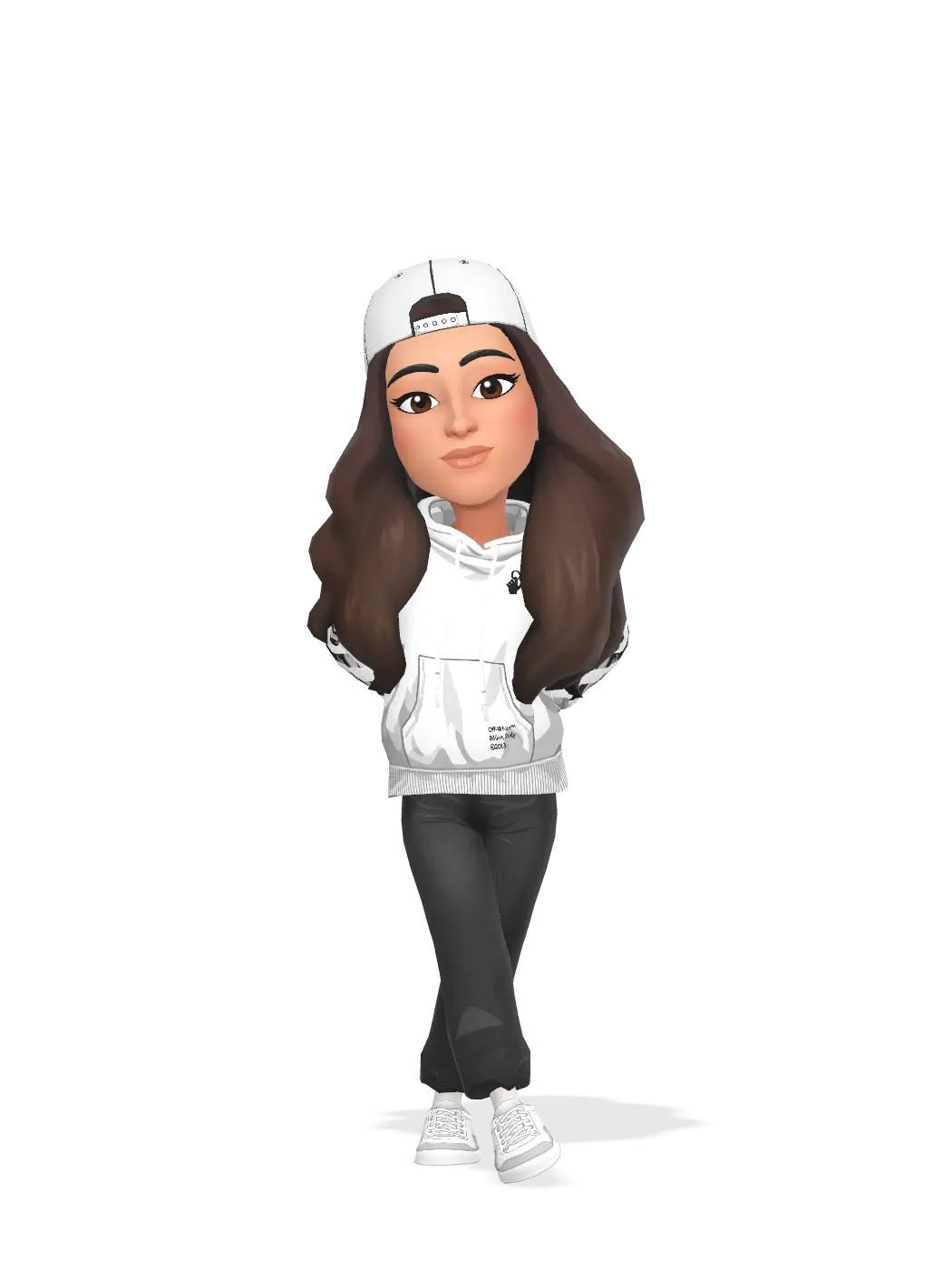 3D Bitmoji for roki_girll avatar