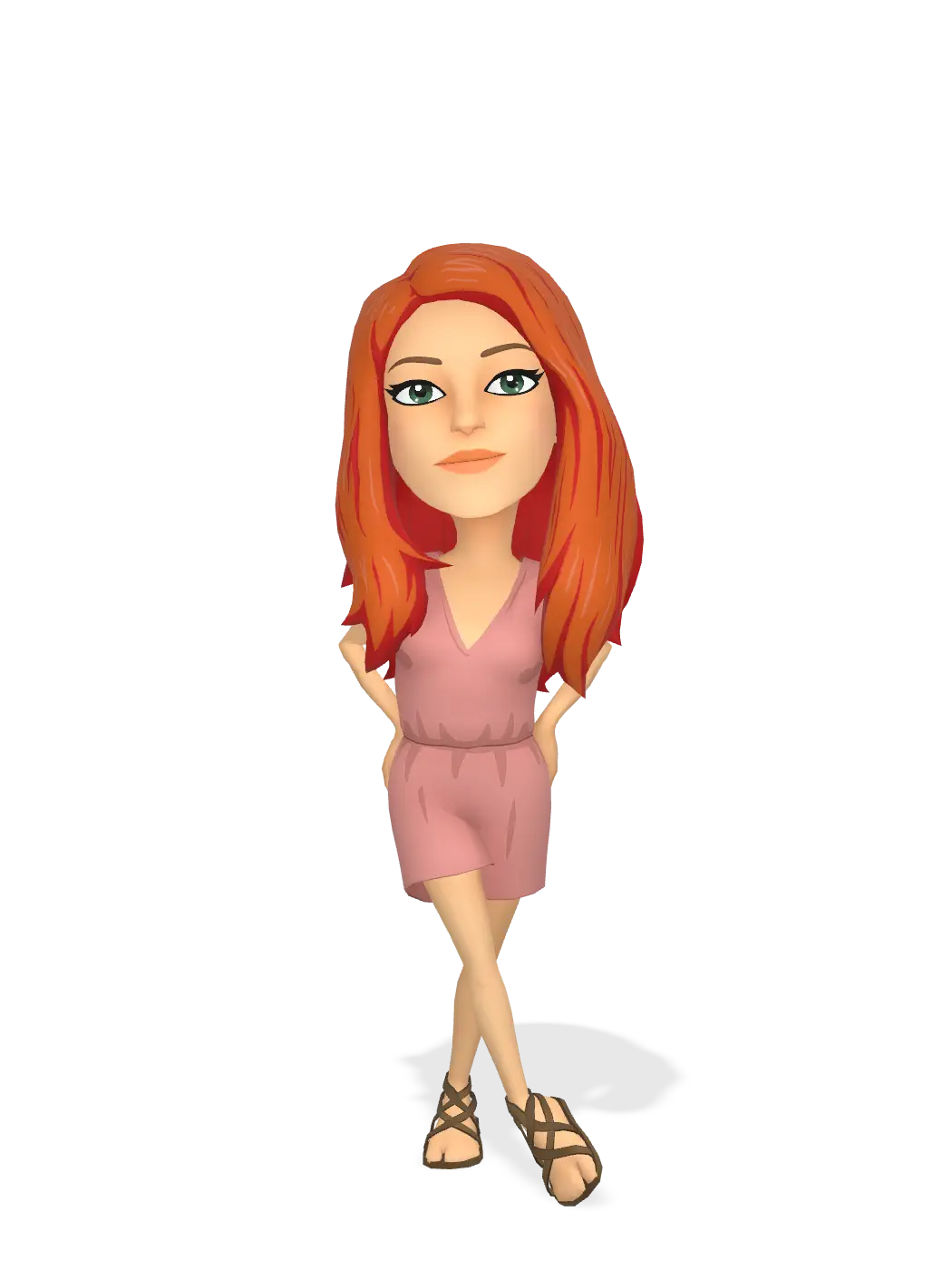 3D Bitmoji for shaddicksisters avatar