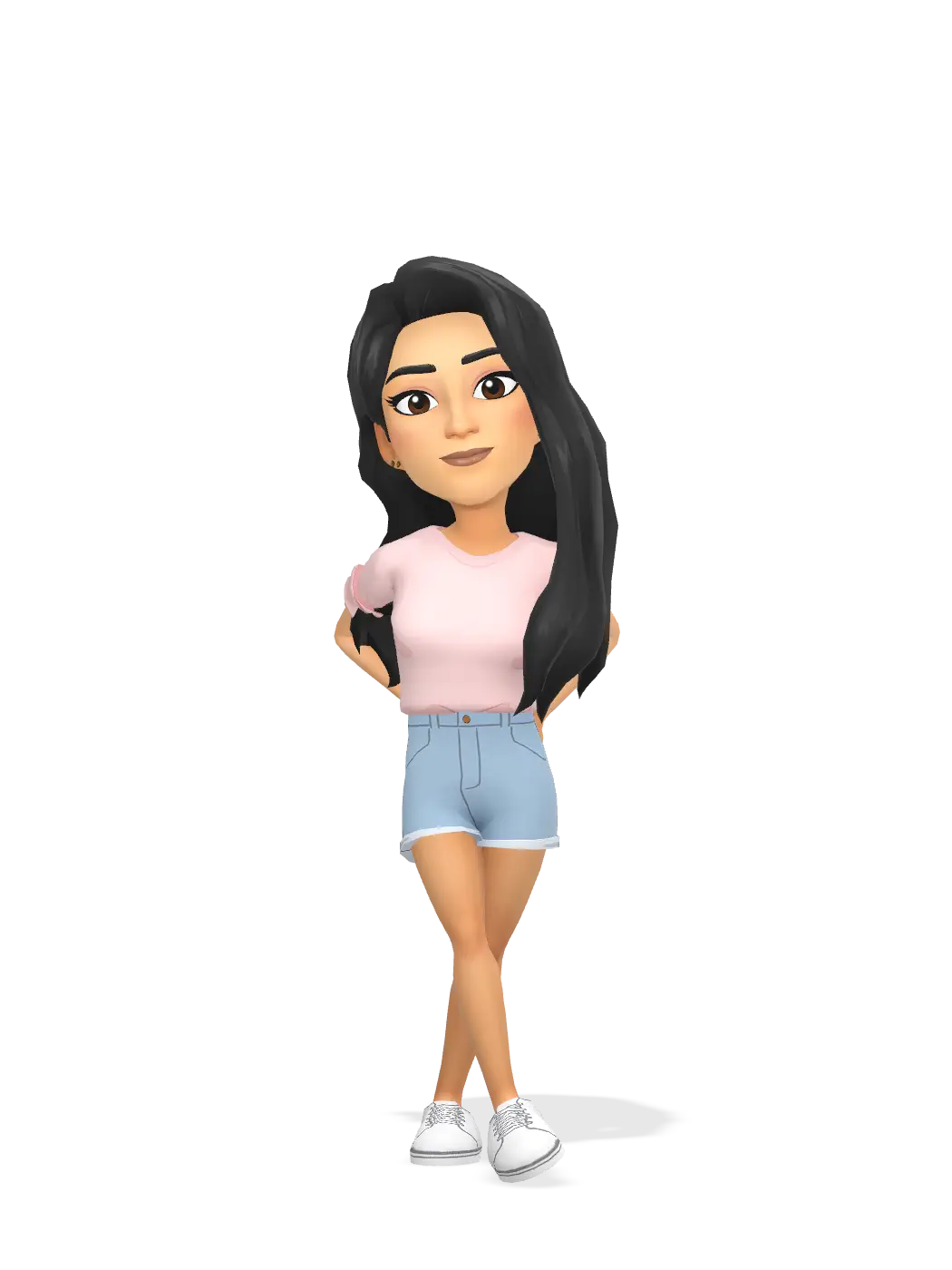 3D Bitmoji for queen.asom avatar