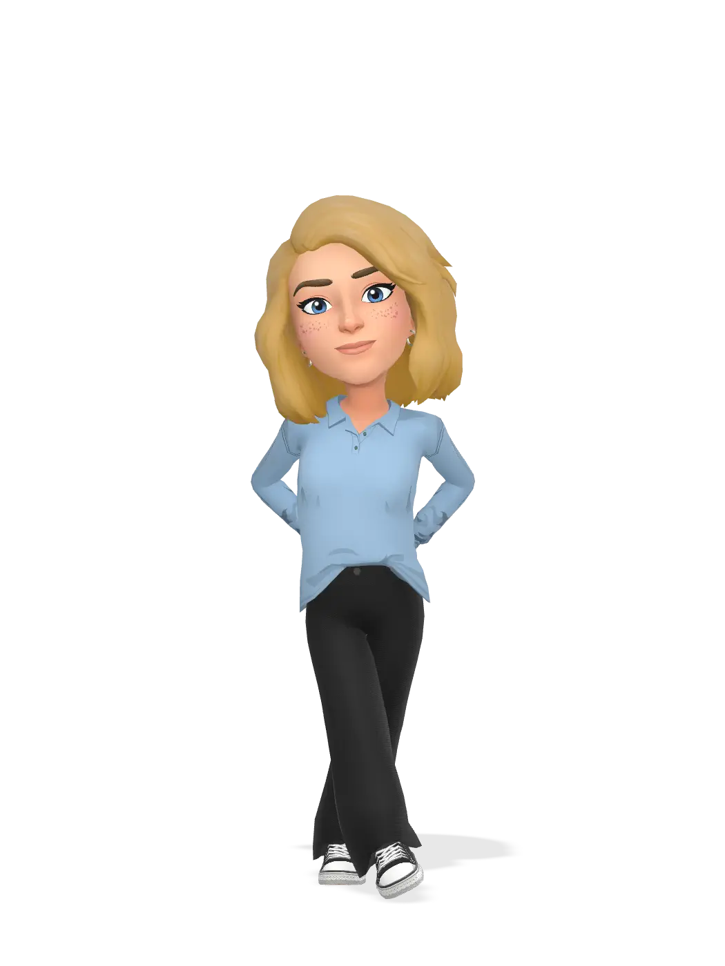 3D Bitmoji for ellinor157 avatar