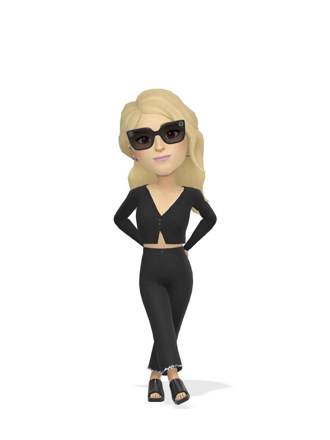 3D Bitmoji for whitneywasko avatar