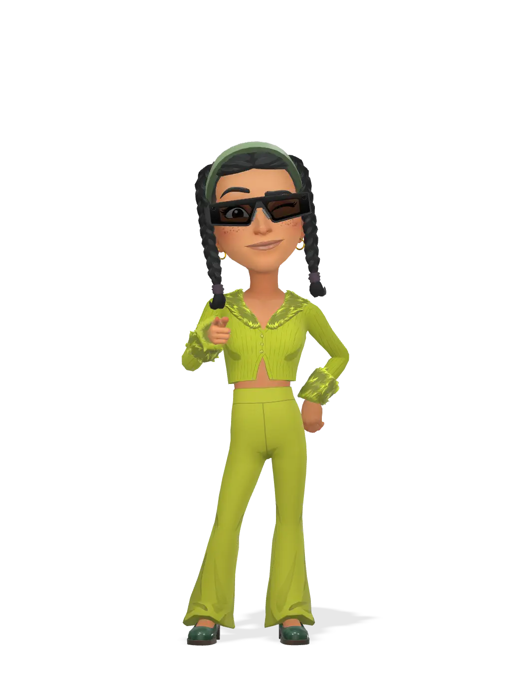 3D Bitmoji for noha24aa avatar