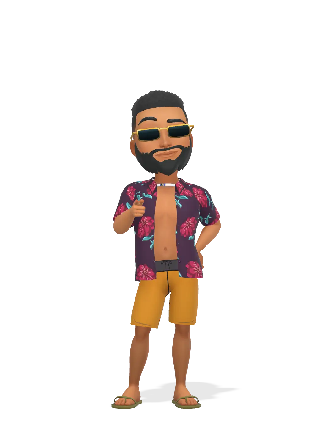 3D Bitmoji for samerr88sk avatar