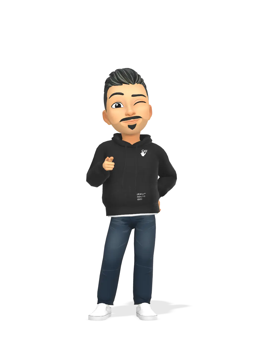 3D Bitmoji for omareto.o avatar
