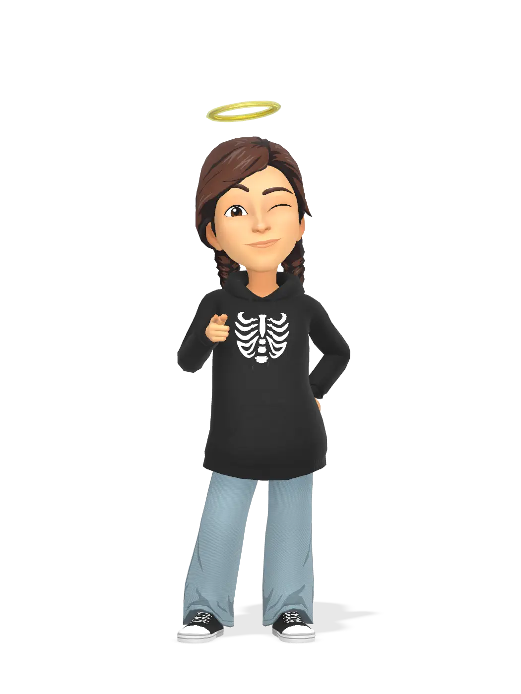 3D Bitmoji for rachm_04 avatar
