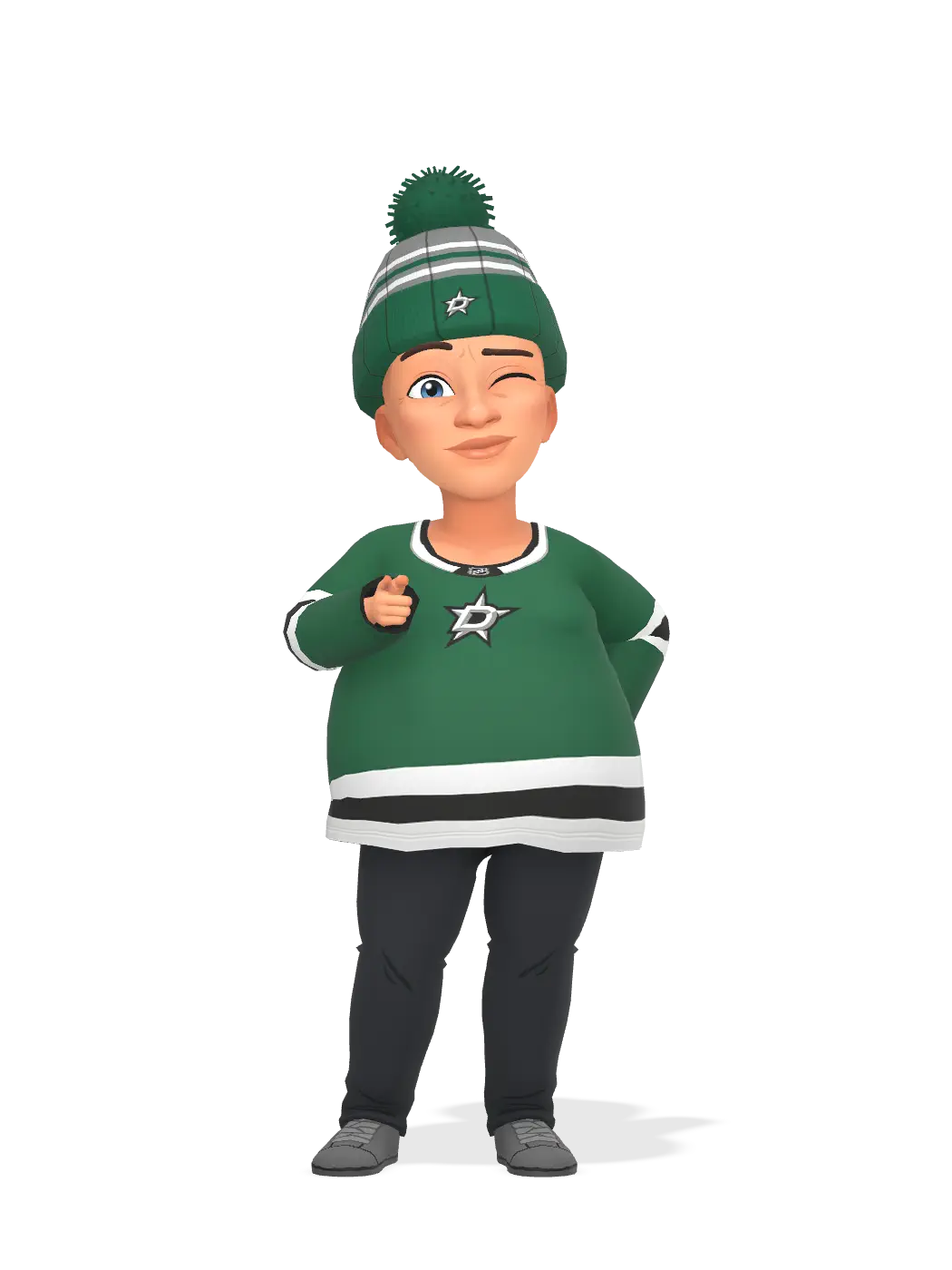 3D Bitmoji for larvinen12 avatar
