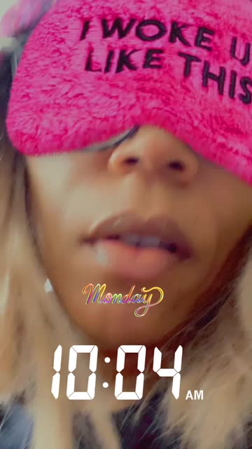 Preview for a Spotlight video that uses the Sleeping Mask Lens