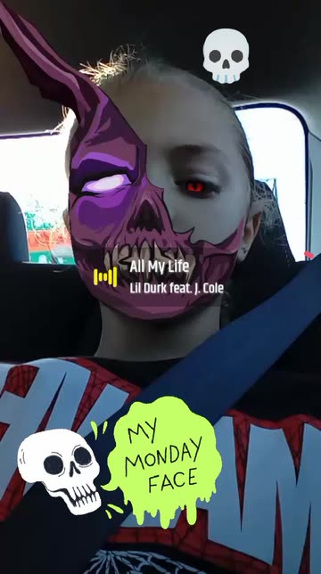 Preview for a Spotlight video that uses the Corpse Husband Lens