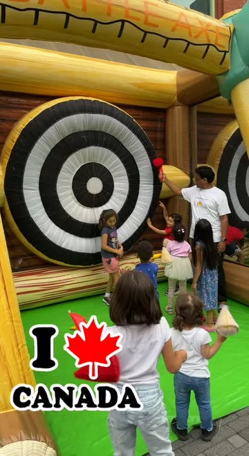 Preview for a Spotlight video that uses the canada flag Lens