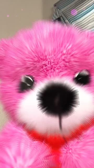 Preview for a Spotlight video that uses the Teddy Bear Lens