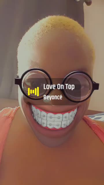 Preview for a Spotlight video that uses the Braces Smile Lens