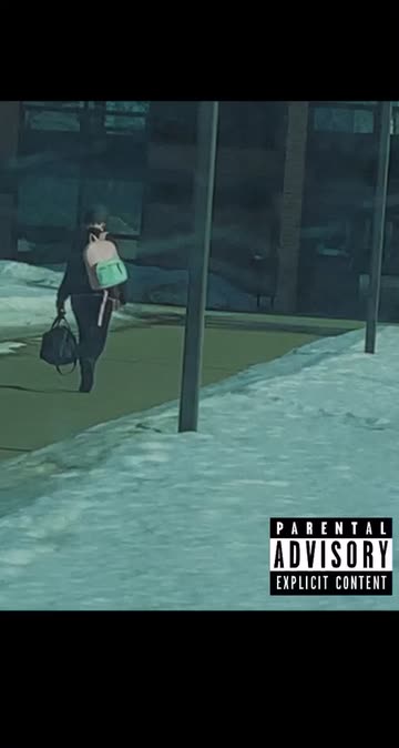 Preview for a Spotlight video that uses the parental advisory Lens