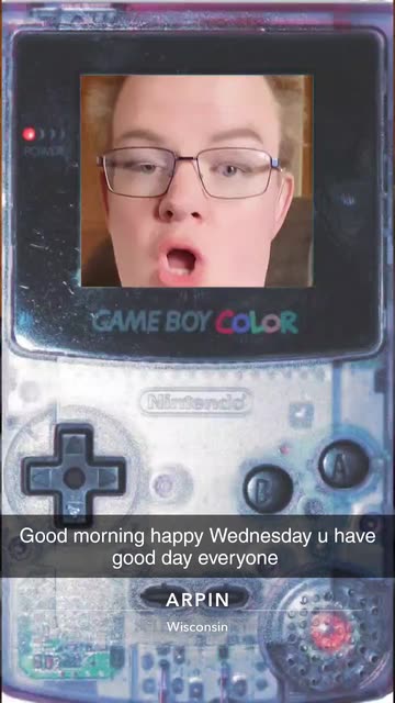 Preview for a Spotlight video that uses the gameboy Lens