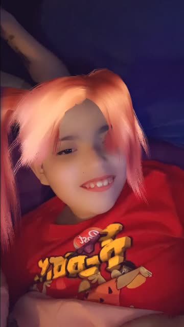 Preview for a Spotlight video that uses the Red Ponytail Lens