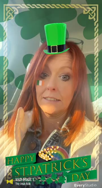 Preview for a Spotlight video that uses the St Patricks Day ES Lens