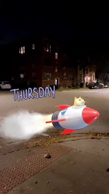 Preview for a Spotlight video that uses the Dogecoin Lens