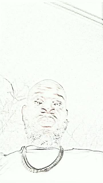 Preview for a Spotlight video that uses the Pencil Sketch Lens