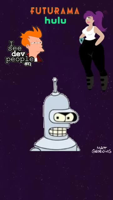 Preview for a Spotlight video that uses the Futurama Game Lens