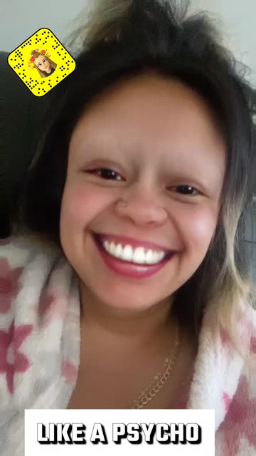 Preview for a Spotlight video that uses the Smile Face Lens