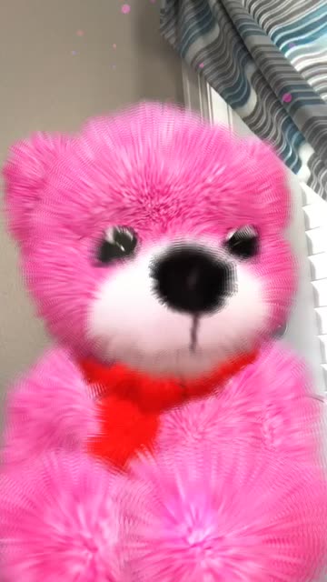 Preview for a Spotlight video that uses the Teddy Bear Lens