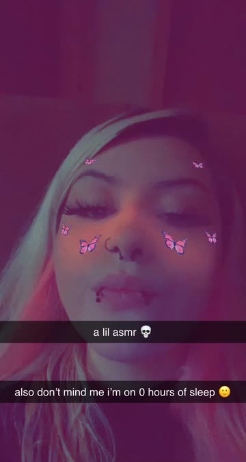 Preview for a Spotlight video that uses the pink butterfly Lens