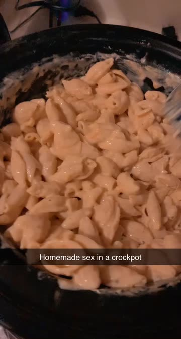 Homemade sex in a crockpot Spotlight en Snapchat 