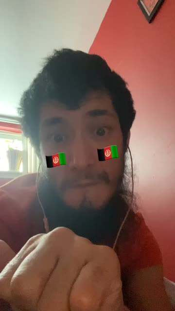 Preview for a Spotlight video that uses the Afghanistan flag Lens