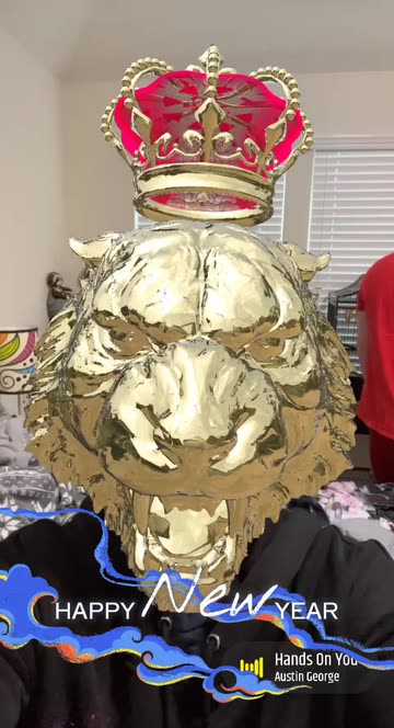 Preview for a Spotlight video that uses the Gold Tiger King Lens