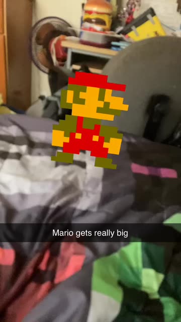 Preview for a Spotlight video that uses the 8Bit Mario Lens