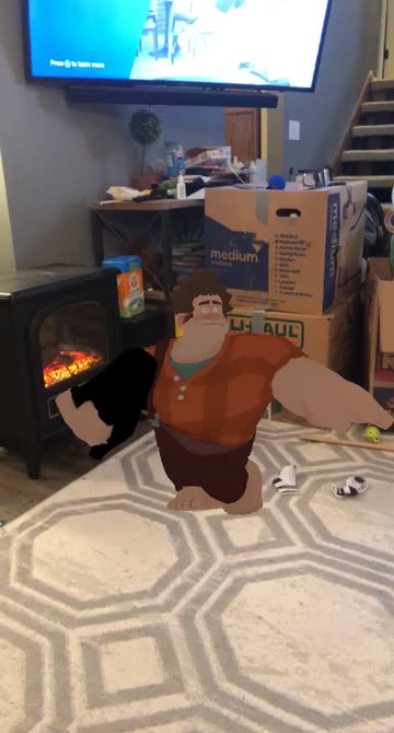 Preview for a Spotlight video that uses the WreckitRalph Lens