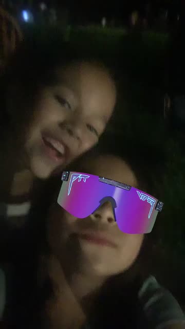 Preview for a Spotlight video that uses the purple pit vipers Lens