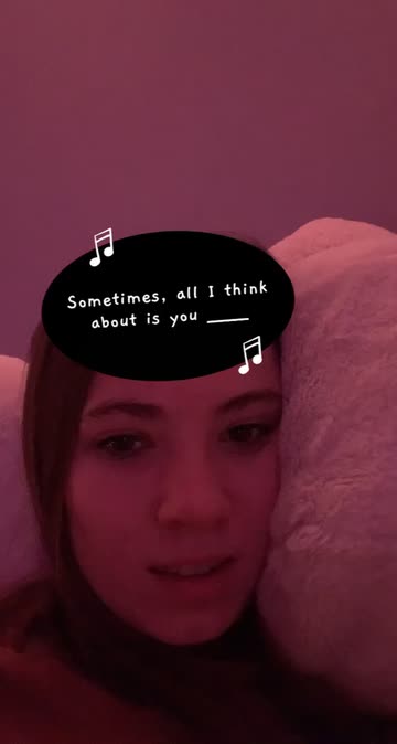 Preview for a Spotlight video that uses the Finish Da Lyrics 2 Lens