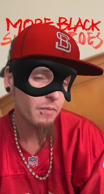 Preview for a Spotlight video that uses the MoreBlackSuperhero Lens