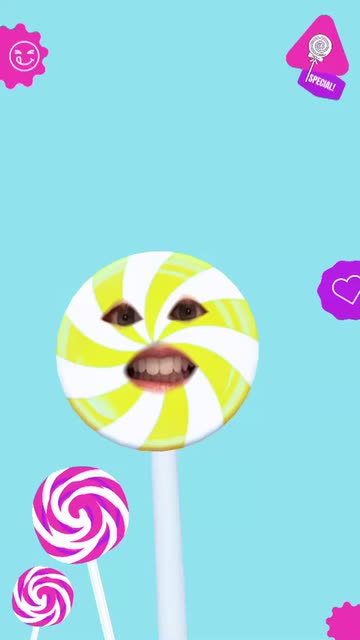 Preview for a Spotlight video that uses the LolliPop Lens