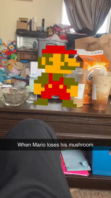 Preview for a Spotlight video that uses the 8Bit Mario Lens