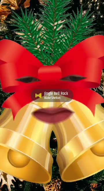 Preview for a Spotlight video that uses the Jingle Bells Lens