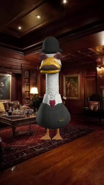 Preview for a Spotlight video that uses the Gentleman Duck Lens