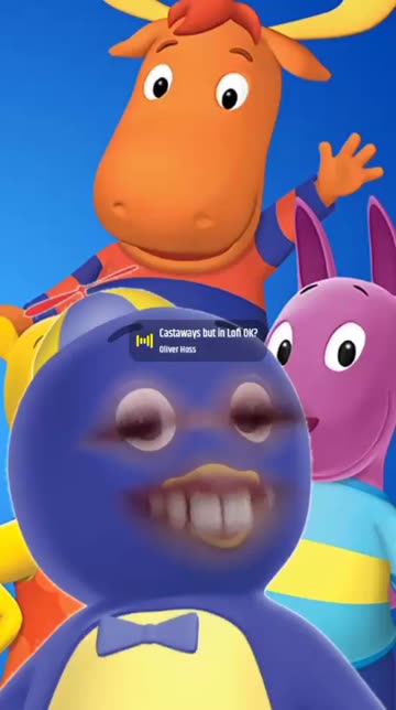 Preview for a Spotlight video that uses the backyardigans Lens