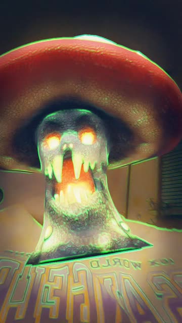 Preview for a Spotlight video that uses the Nightmare Mushroom Lens