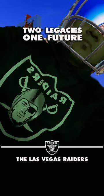 Preview for a Spotlight video that uses the Raiders Helmet Lens